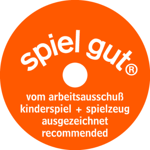 Qualitätssiegel des Deutschen Komitees für Kinderspiel und Spielzeug